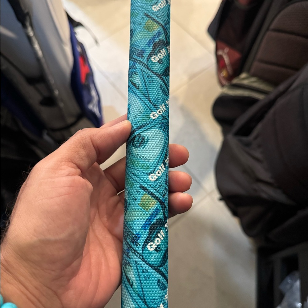 Blue Patterned Men's Accessory - Picture 4 of 6